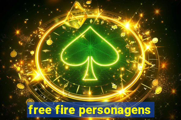 free fire personagens