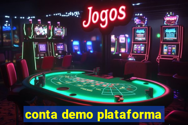 conta demo plataforma