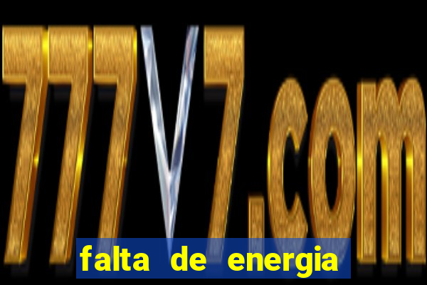 falta de energia em caucaia