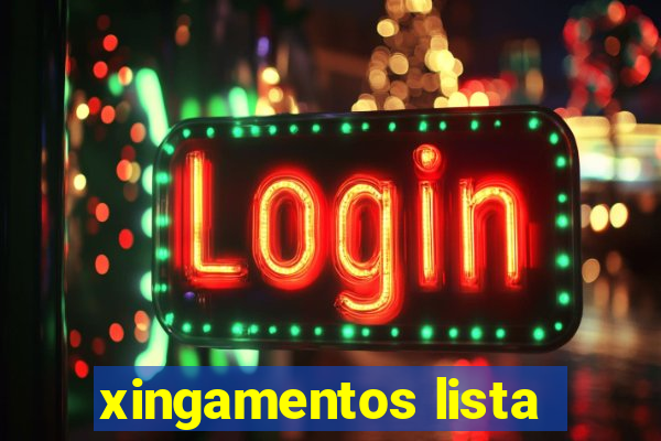 xingamentos lista