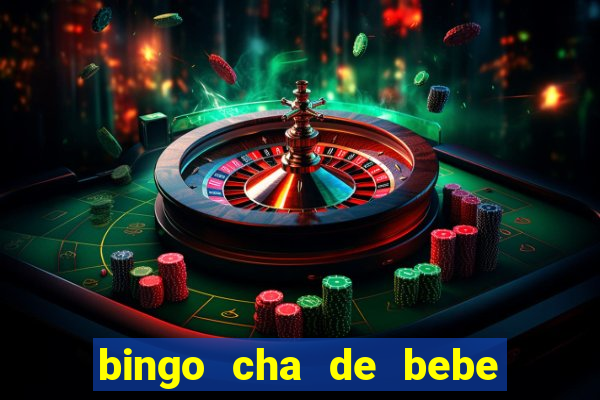 bingo cha de bebe cartelas para imprimir