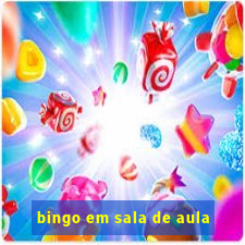 bingo em sala de aula