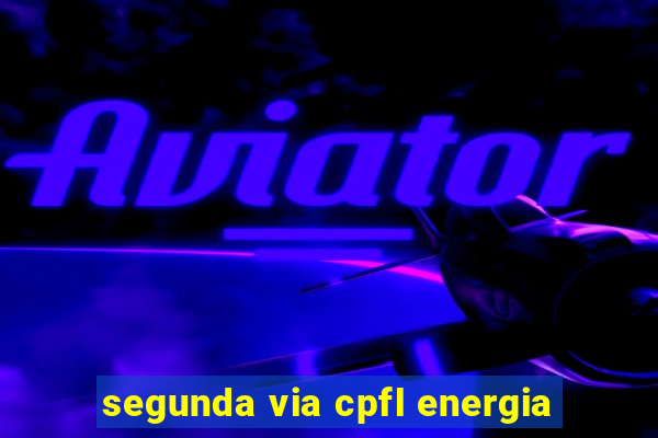 segunda via cpfl energia