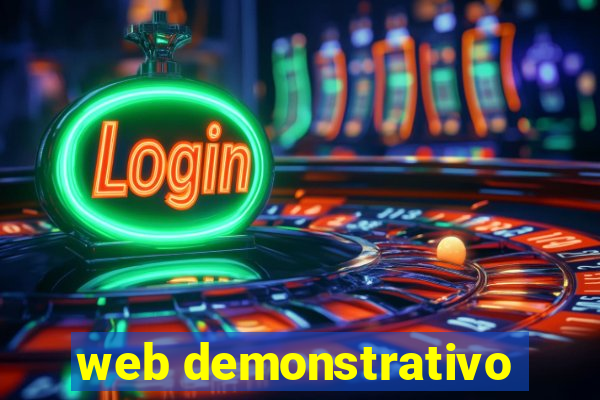 web demonstrativo