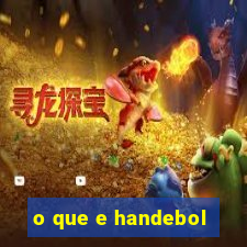 o que e handebol