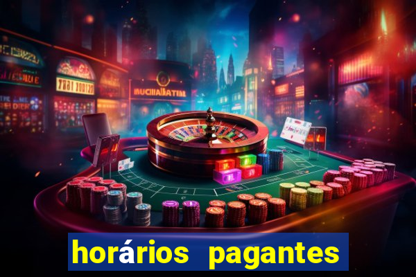 horários pagantes fortune tiger madrugada