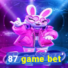 87 game bet