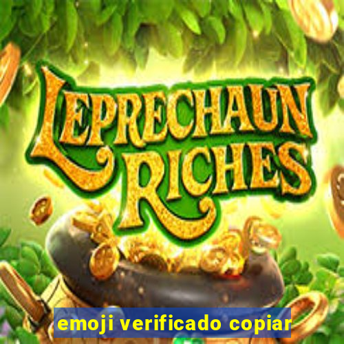 emoji verificado copiar