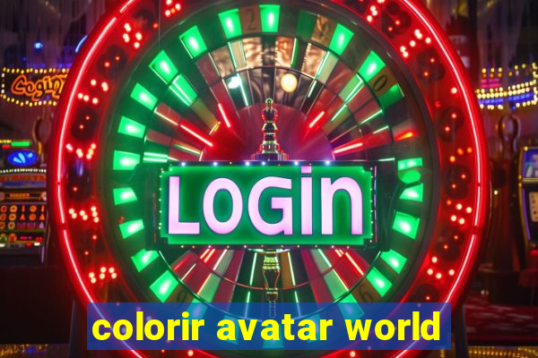 colorir avatar world