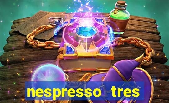 nespresso tres luzes piscando