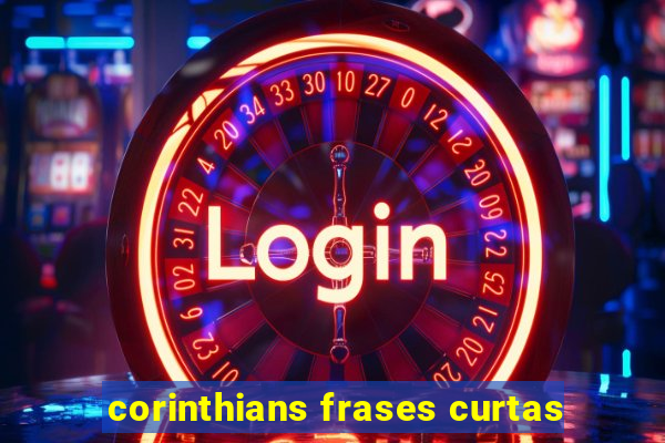 corinthians frases curtas