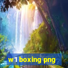 w1 boxing png