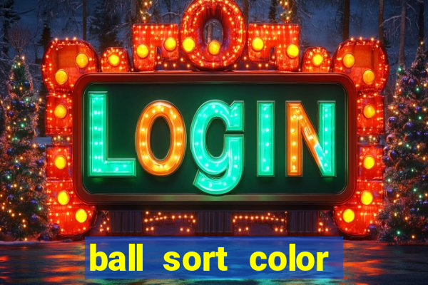 ball sort color water puzzle