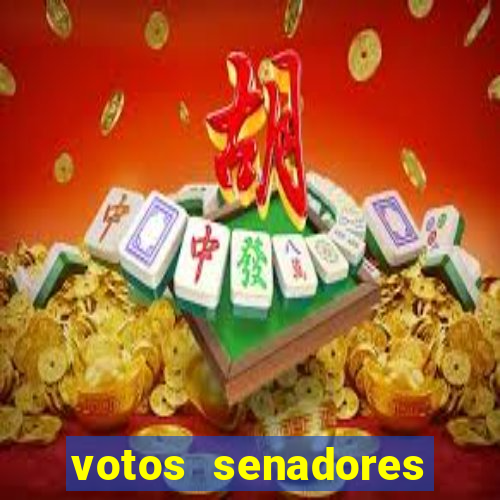 votos senadores impeachment alexandre de moraes