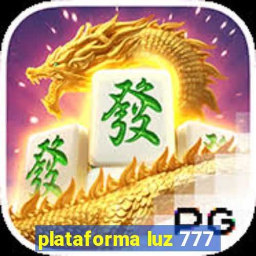 plataforma luz 777