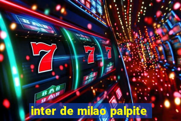 inter de milao palpite