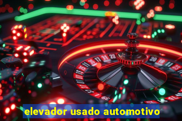 elevador usado automotivo