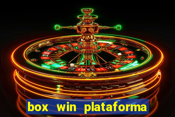 box win plataforma de jogos