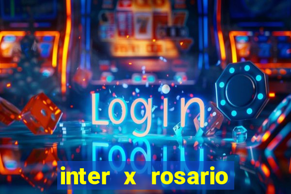 inter x rosario central onde assistir